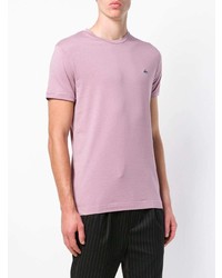 rosa T-Shirt mit einem Rundhalsausschnitt von Vivienne Westwood