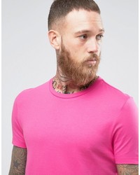 rosa T-Shirt mit einem Rundhalsausschnitt von Asos