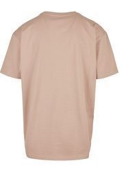rosa T-Shirt mit einem Rundhalsausschnitt von Urban Classics