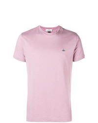 rosa T-Shirt mit einem Rundhalsausschnitt von Vivienne Westwood