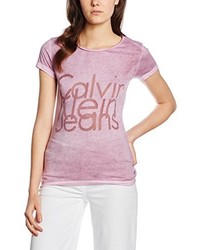 rosa T-shirt von Calvin Klein Jeans