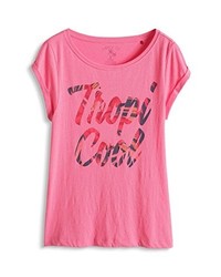 rosa T-shirt von edc by Esprit