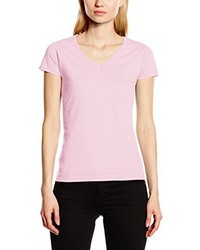 rosa T-shirt von Fruit of the Loom