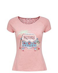 rosa T-shirt von Joe Browns