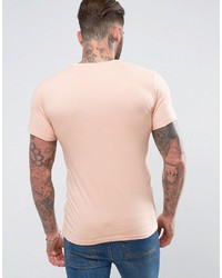 rosa T-shirt von Majestic