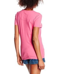rosa T-shirt von Luis Trenker