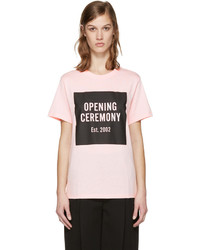 rosa T-shirt von Opening Ceremony