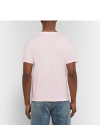 rosa T-shirt von Saint Laurent