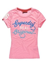 rosa T-shirt von Superdry
