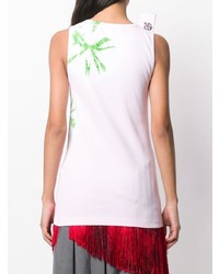 rosa Mit Batikmuster Trägershirt von Calvin Klein 205W39nyc