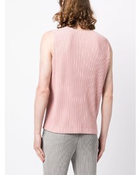 rosa Trägershirt von Homme Plissé Issey Miyake