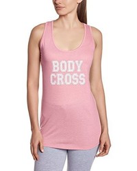 rosa Trägershirt von Bodycross