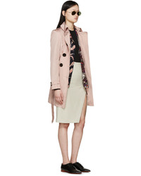 rosa Trenchcoat von Burberry