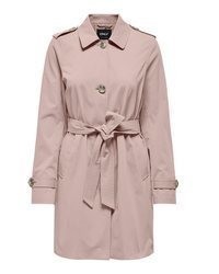 rosa Trenchcoat von Only