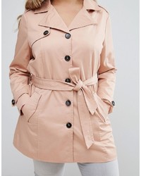 rosa Trenchcoat von Junarose