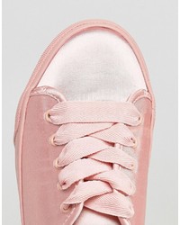 rosa Turnschuhe von Asos