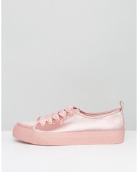 rosa Turnschuhe von Asos