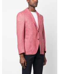 rosa Tweed Sakko von Lardini