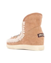 rosa Ugg Stiefel von Mou