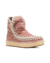 rosa Ugg Stiefel von Mou