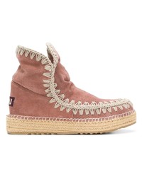 rosa Ugg Stiefel von Mou