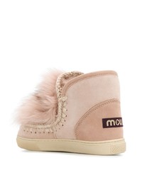 rosa Ugg Stiefel von Mou