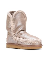 rosa Ugg Stiefel von Mou