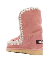 rosa Ugg Stiefel von Mou