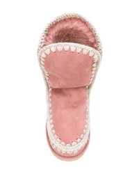 rosa Ugg Stiefel von Mou