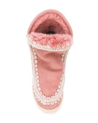 rosa Ugg Stiefel von Mou