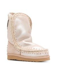 rosa Ugg Stiefel von Mou