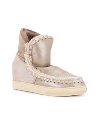 rosa Ugg Stiefel von Mou