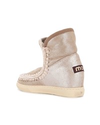 rosa Ugg Stiefel von Mou