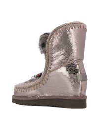 rosa Ugg Stiefel von Mou