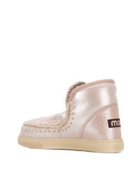 rosa Ugg Stiefel von Mou