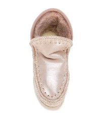 rosa Ugg Stiefel von Mou