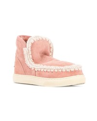 rosa Ugg Stiefel von Mou