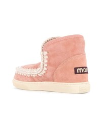 rosa Ugg Stiefel von Mou