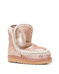 rosa Ugg Stiefel von Mou