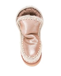 rosa Ugg Stiefel von Mou