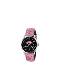 rosa Uhr von Gucci