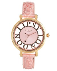 rosa Uhr von Lipsy