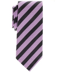 rosa vertikal gestreifte Krawatte von Eterna