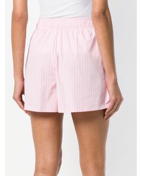 rosa vertikal gestreifte Shorts von Matthew Adams Dolan