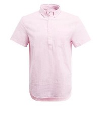 rosa vertikal gestreiftes Kurzarmhemd von Pier One