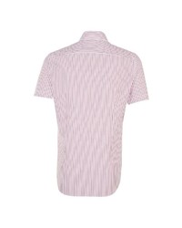 rosa vertikal gestreiftes Kurzarmhemd von Seidensticker