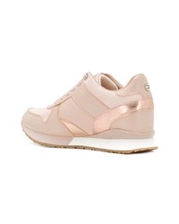 rosa verzierte niedrige Sneakers von Tommy Hilfiger