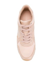 rosa verzierte niedrige Sneakers von Tommy Hilfiger