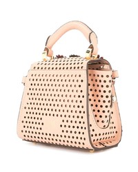 rosa verzierte Satchel-Tasche aus Leder von Zac Zac Posen