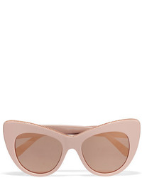 rosa verzierte Sonnenbrille